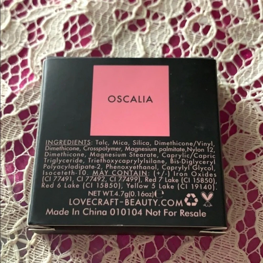 ❤️ Host Pick ❤️ Lovecraft Beauty OSCALIA Blush